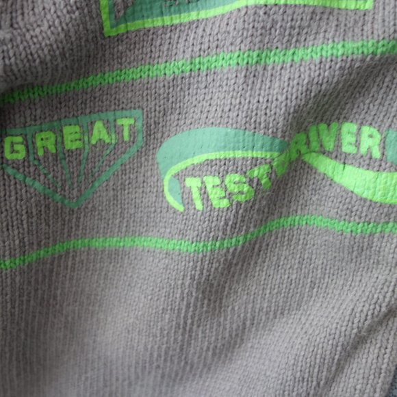 Diesel Official Dieseland Great Testdriver O.R.T. Zip Up Grey Sweater Size L - Picture 7 of 16